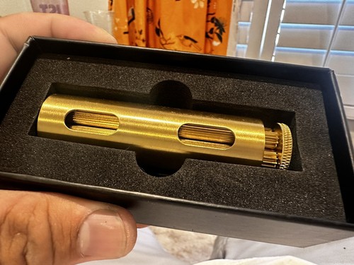 Vintage brass cigarette roller - vintage,