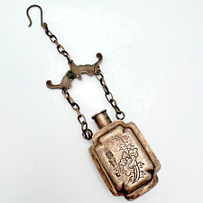 Snuff Bottle Antique Silver 