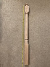 Red Oak Stair Newel Post 48" x