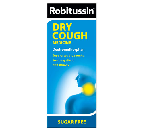 Robitussin dry cough medicine - dry,