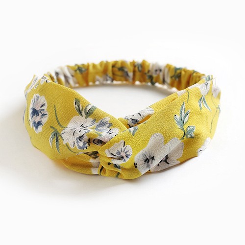 Boho floral twist - twist, knot