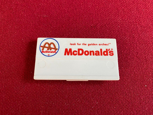 1960 mcdonalds un - 1960's,, "un-used"