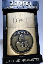 Zippo Camel Tuxedo Joe Emblem Engraved 1991