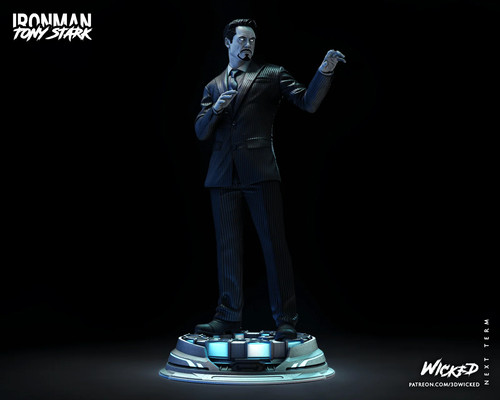 Tony stark iron - tony, statue