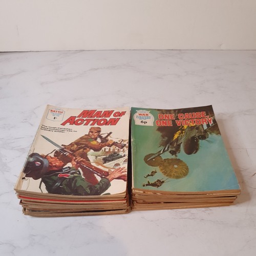 25x war picture library - library, comics