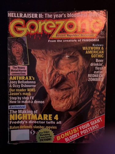 Gorezone nov 1988 free - nov,