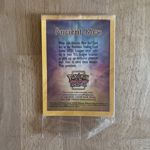 Ancient mew pokémon - ancient,
