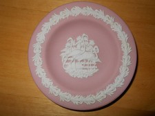 Wedgwood Jasperware Pink Pin Dish Small Plate