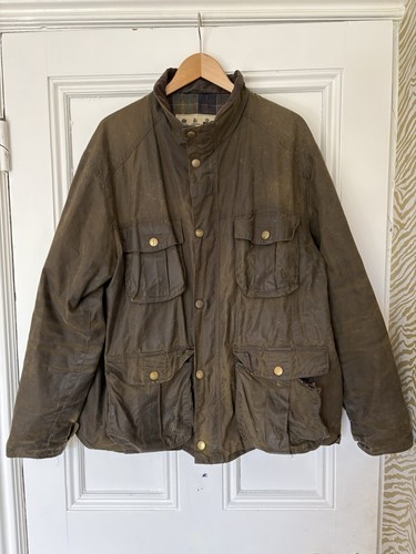 Vintage barbour waxed - waxed, cotton