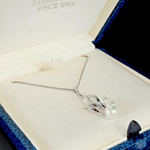 Mikimoto akoya pearl necklace - mikimoto,