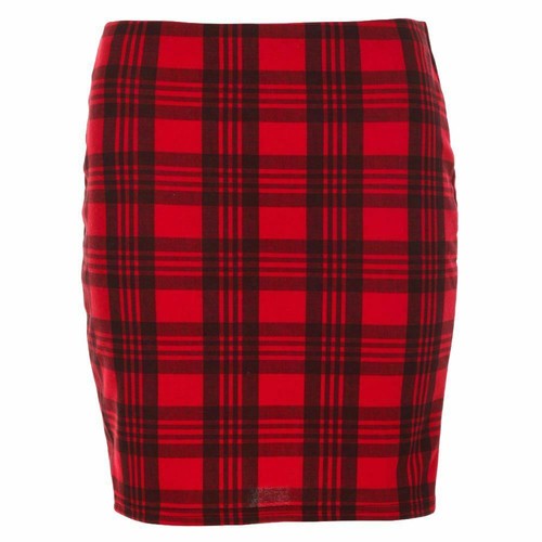 Ladies printed mini skirt - printed,