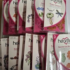 Heartfelt Creations Die And Stamp Sets Bundle~Cardmaking, Scrapbooking, Etc