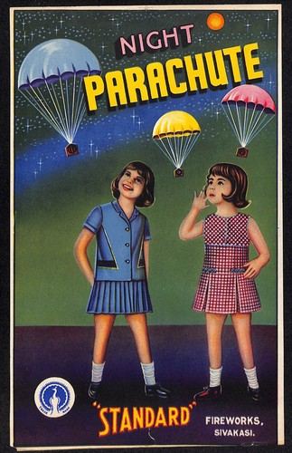 Large night parachute - large, parachute"