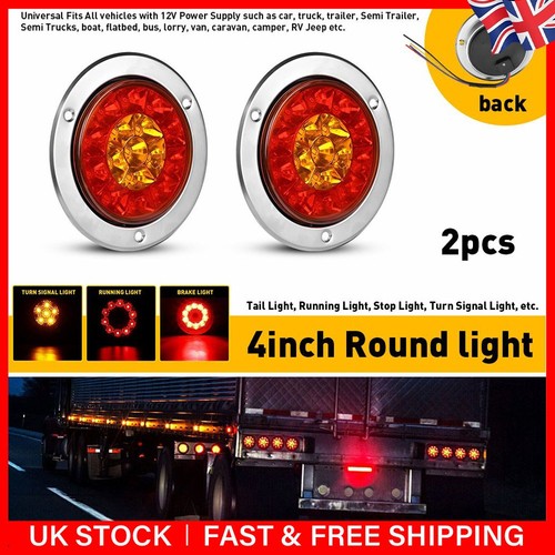 2pcs rear tail brake stop - rear,