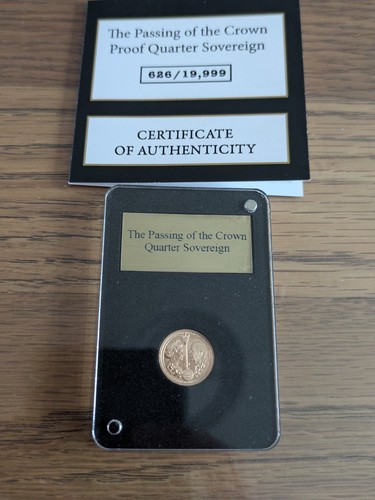 2022 gibraltar gold proof - proof, coin