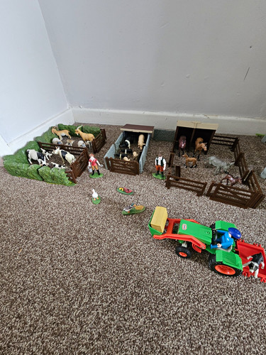 Elc farm with playmobil - elc,
