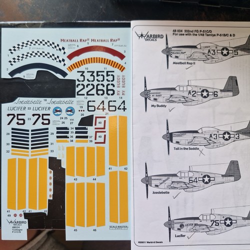 Warbird 51b c d - 1/48,