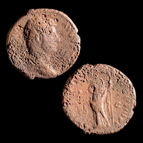 Hadrian ancient roman - ae,