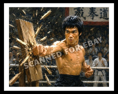 Bruce lee 8x10in glossy - (d),