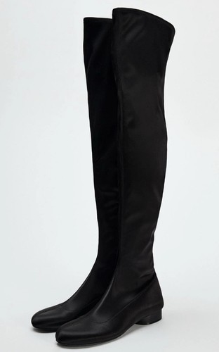 Zara black over the - over, knee