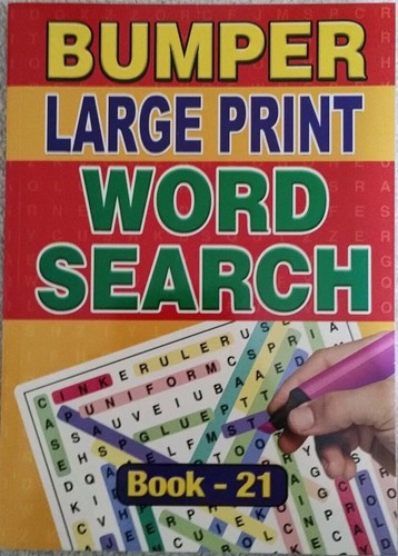 Word search puzzle - 1, a4