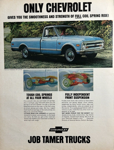 1960s chevrolet job tamer - job,