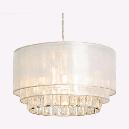 Drum shade pendant - pendant, ceiling