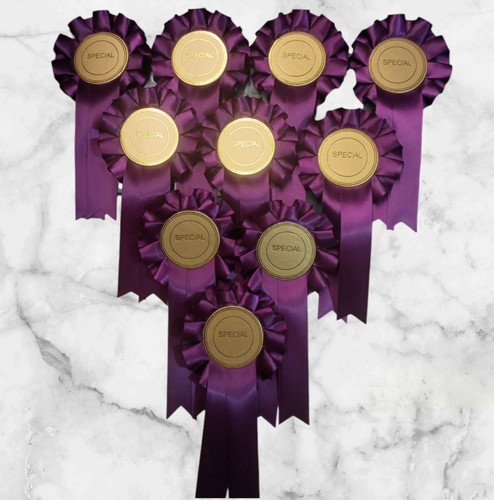 Special rosettes x10 dog - dog, show