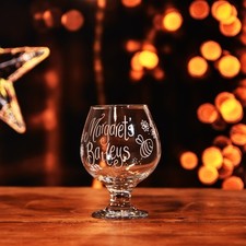 personalised baileys glass