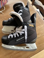Bauer Ice Hockey Skates Size 3.5uk Used In Good Condition