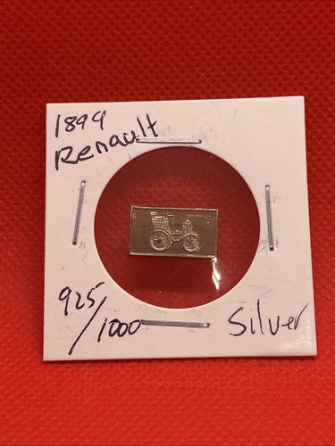 Franklin mint silver bar - mint, mini