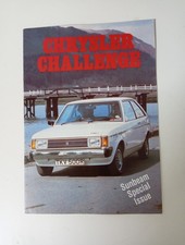 Chrysler Challenge Sunbeam