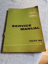 Volvo 144 1966 Factory Workshop Service Manual VGC FREE POST First Year 140 Rare