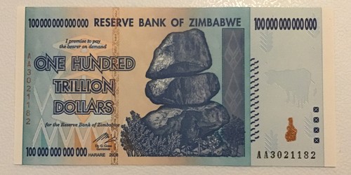 Zimbabwe banknote 100 - zimbabwe,