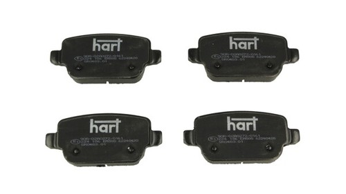 Hart 224 186 brake pad - pad, set