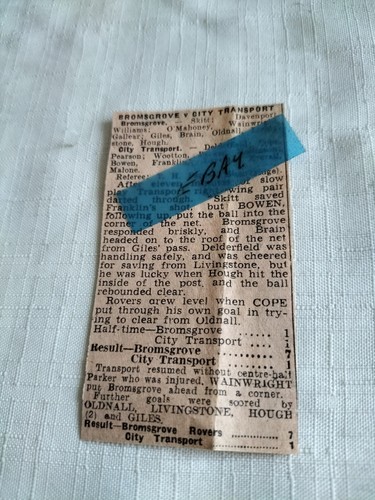 1948 bromsgrove city - 1948/49,