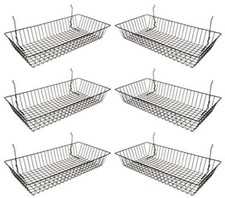 Wire Baskets for Grid Wall and