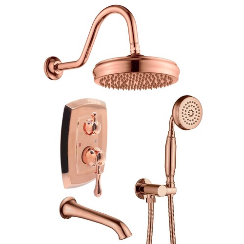 Delnet antique shower system - delnet,