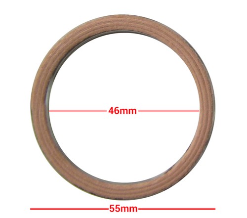 Exhaust gasket copper - exhaust,