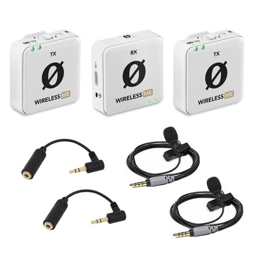 Rode wireless dual - wireless, white