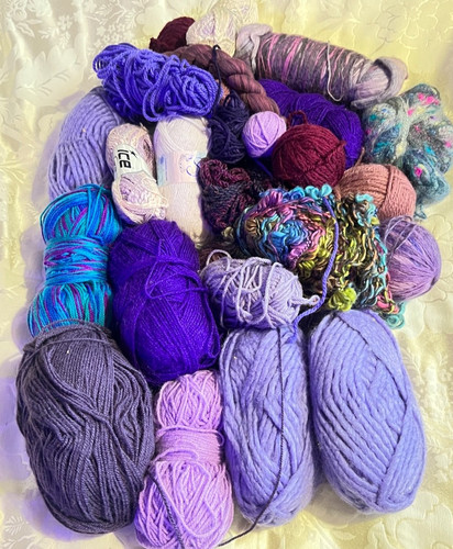 Knitting wool job - knitting,