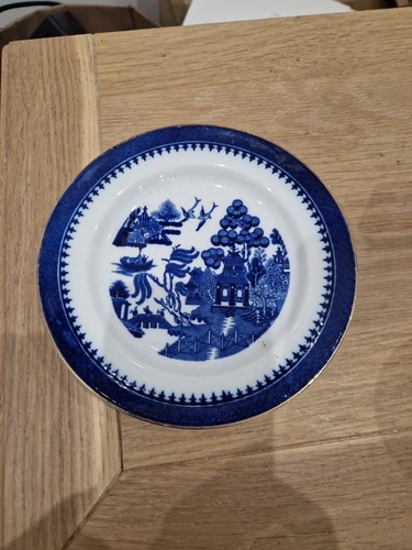 Vintage mintons willow pattern - vintage,