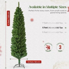 Slim Christmas Tree Pencil