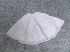 Victorian Pintuck Half Slip For Doll