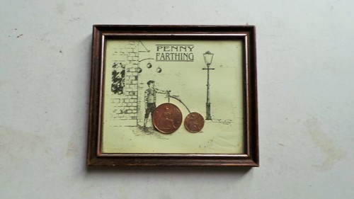 Penny farthing coin picture - farthing,