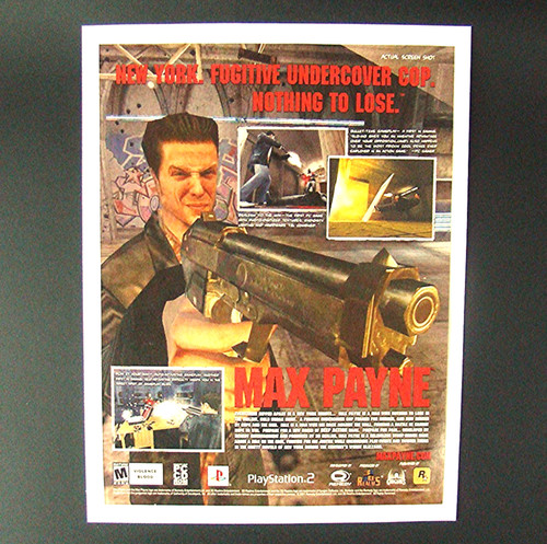 2001 max payne - max, video