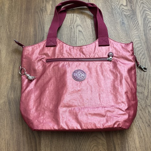 Metallic pink kipling - metallic, shoulder