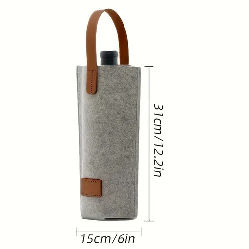 Double wine bag with window - wine,