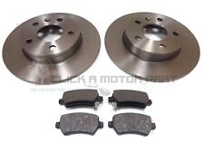 VAUXHALL ASTRA H MK5 1.9 CDTI 120 150 SRi MINTEX REAR 2 BRAKE DISCS AND PADS NEW