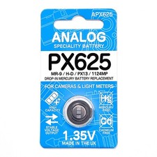 Mercury Battery PX625 1.35V Replacement H-D Film Camera Exposure Meter Wein Cell